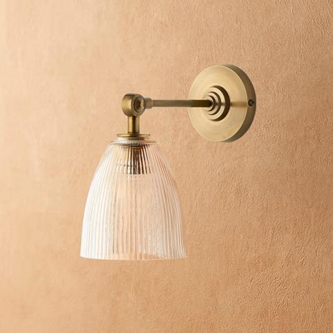 POOKY TINY QILIN BATHROOM Wall Light - Elbow  in Antique Brass