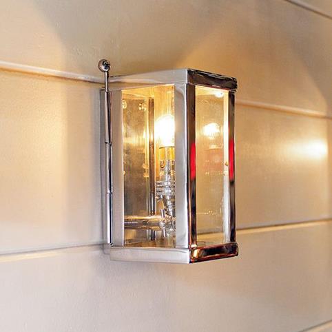CHISWICK OUTDOOR Wall Light - Small in Chrome