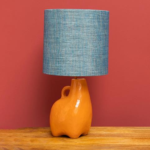 RIVIERA Table Lamp by Chehoma in Orange