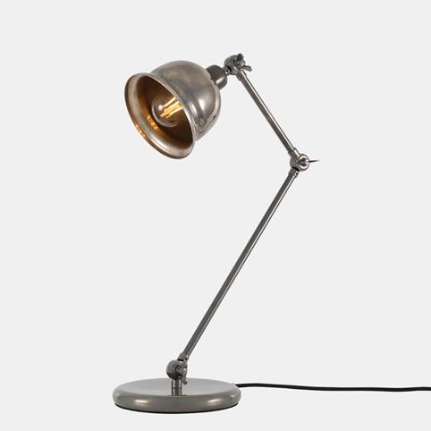 DALE Table Lamp in Antique Silver