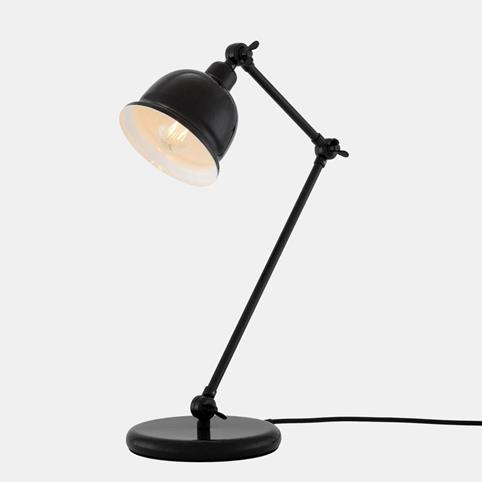 DALE Table Lamp in Matt Black