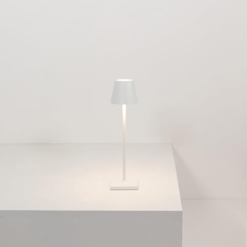 POLDINA MICRO RECHARGEABLE White Table Lamp