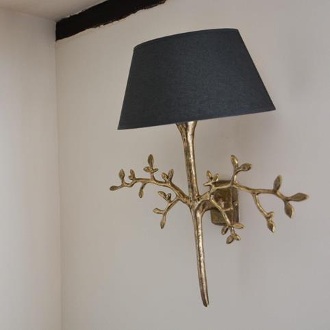 OLIVE TREE Wall Light by Villa Alys in Gold