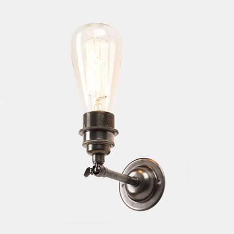 KENNET Adjustable Wall Light in Antique Silver