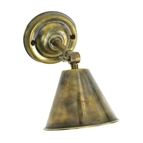 HENLEY Adjustable Wall Light in Antique Brass